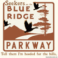 Seekers on the Blue Ridge Parkway Sticker